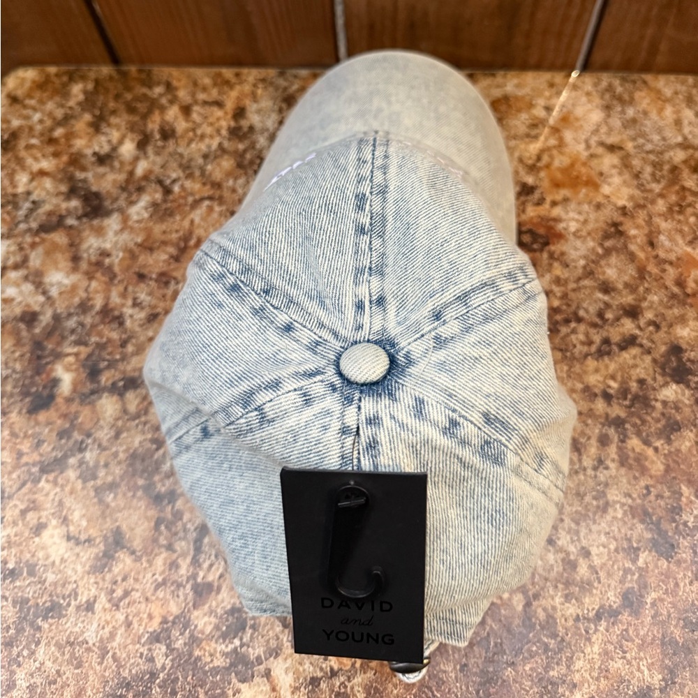 David and Young {Put It On My Husband’s Tab} Denim Hat - Picture 5 of 7